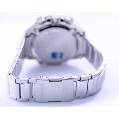 Pre-owned Casio International Warranty Eqb-501xdb-1ajf Edifice Time Traveler Men's Watch