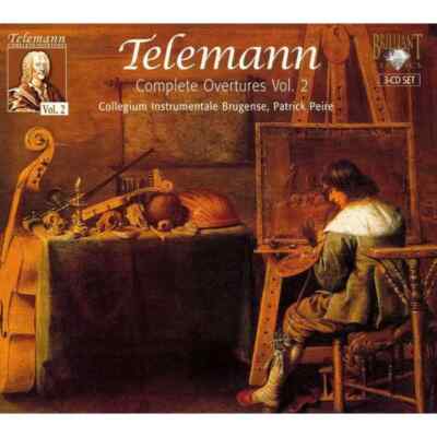 Telemann Overtures 8CDセット CD-BOX Telemann Complete Overtures Vol. 1 Brilliant Classics