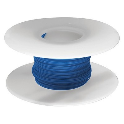 Wrapping Wire Spool 30 AWG Blue Kynar Insulated Silver Plated Copper 1000 ft UL