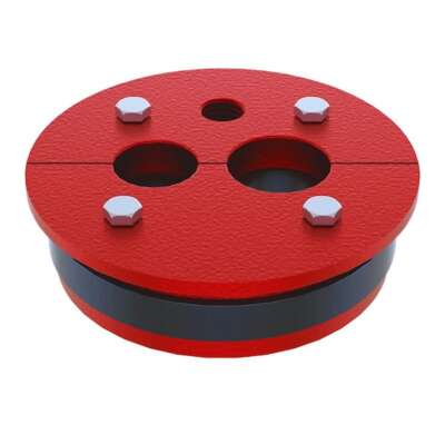 6 In. Well Seal, 1 In. and 1-1/4 In. Double Drop Heavy-Duty Cast iron