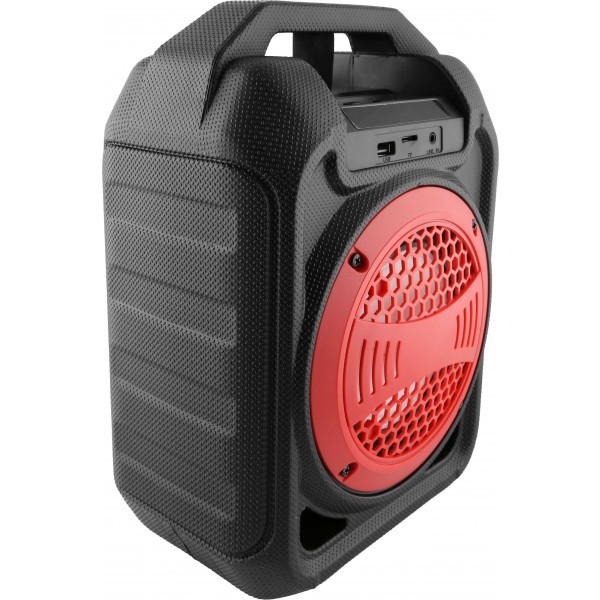 Speaker Altoparlante Portatile B30 Bluetooth Led Aux Karaoke Usb Radio Fm Linq