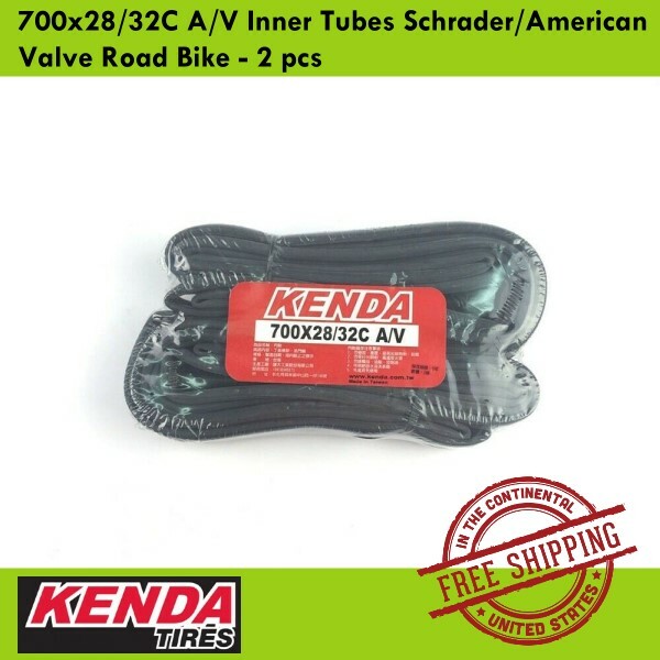 KENDA 700x28/32C A/V Inner Tubes Schrader/American Valve Roa