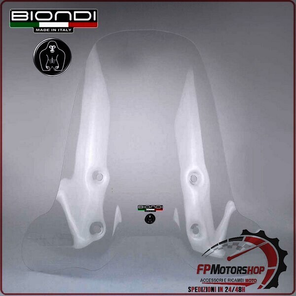 PARABREZZA CLUB PER SCOOTER PIAGGIO ZIP 50 2002>2018 BIONDI 8061032