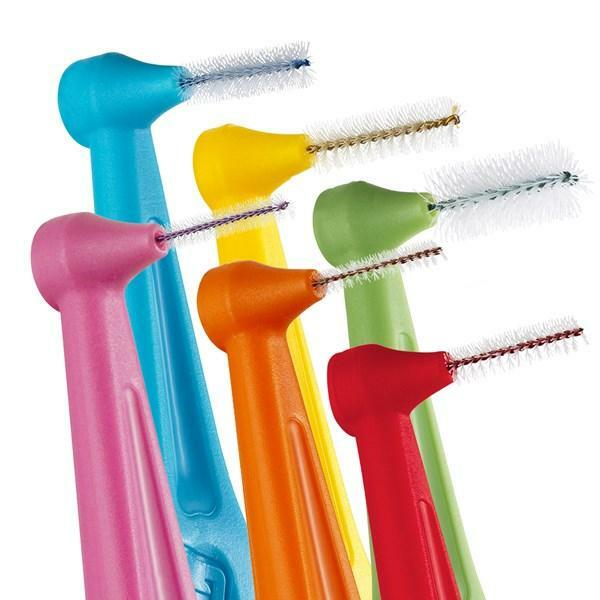 TePe Angle Interdental Brushes All colours/sizes (Packs of 6 & Packs of