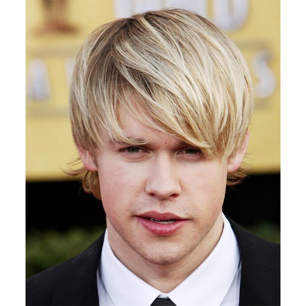 Stylish Dark Blonde Shaggy Short Toupee Capless Straight Synthetic