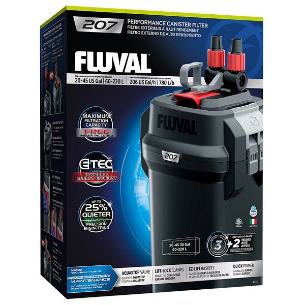 Fluval 107 207 307 407 FX4 FX6 External Power Filter & Fish Tank
