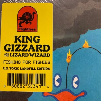 King Gizzard & The Lizard Wizard - Fishing For Fishies LP Colored Vinyl Record