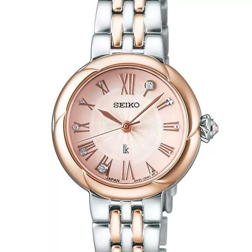 Pre-owned Seiko Lukia Grow Analog Quartz Ladies Watch Sswa006 Usus