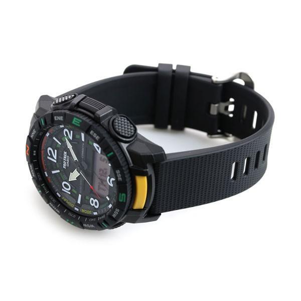 Pre-owned Casio Protrek Prt-b50-1jf Climber Line Bluetooth Smartphone Link Watch 50.8mm