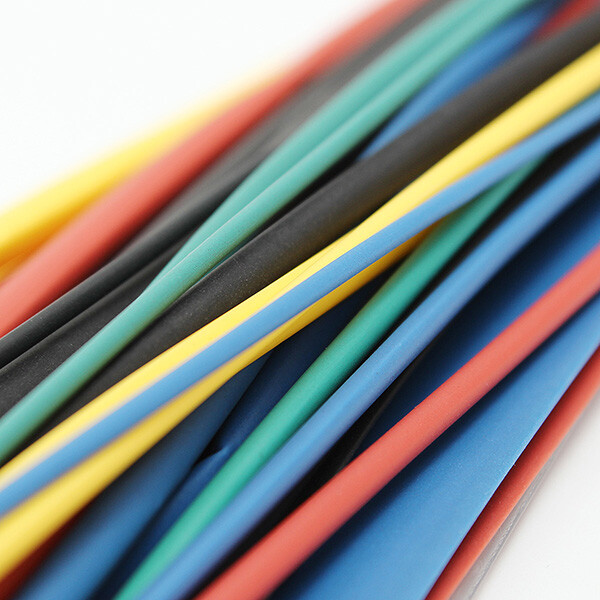 11 Size 6Color 55M/Set Polyolefin 2:1 Halogen-Free Heat Shrink Tubing