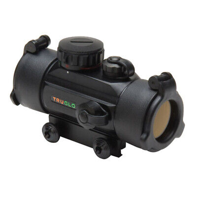 Truglo Crossbow Red Dot Sight, 30mm, Black, Descending Diame