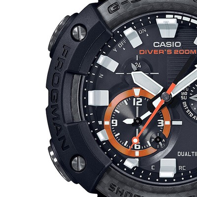 Pre-owned Casio G-shock Gwf-a1000xc-1ajf Black Frogman Bluetooth Men's Watch In Box