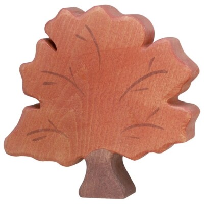 Wooden Tiger 80224 Autumn Tree 14 cm Wooden Figures Series Plant World