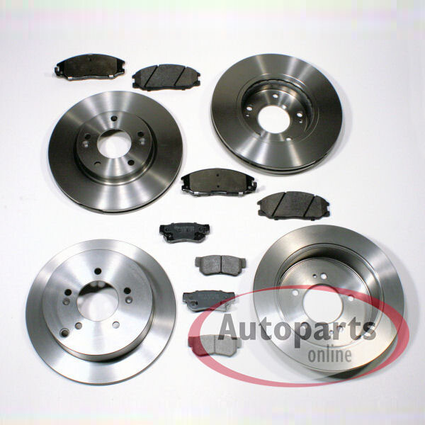 Bremsscheiben Ã 300 Mm + Ã 262 Mm + BremsbelÃ¤Ge Vorne Hinten FÃ¼R Kia Sportage