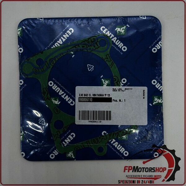 GUARNIZIONE BASE CILINDRO PER YAMAHA MAJESTY 125/180 98>07 CENTAURO 990B06110