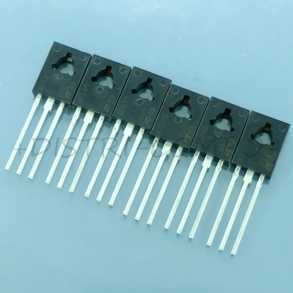Bd139 Bd140 Transistor Npn Pnp 80v 1.5a To-126 Stm Rohs (Lot De 6)