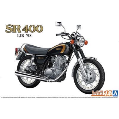 SR400 1/12スケール グリーンモデル ヤマハを象徴するロングセラー！1995年式ヤマハSR400Sがアオシマ