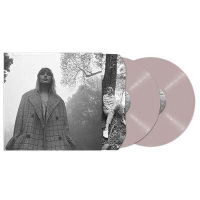 Taylor Swift Folklore  Clandestine Meetings'' 2LP Deluxe Pink Vinyl. New & Sealed