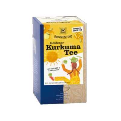 Goldener Kurkuma Tee bio, Gewürztee (10,81 per 100g) Sonnentor Aufgußbeutel 