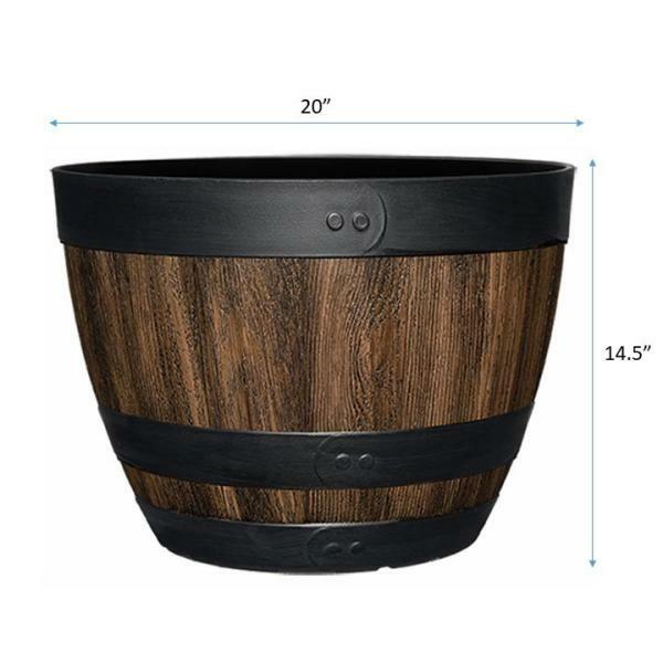 Garden Pots And Planters 22 5 Inch Decorative Lightweight Pot