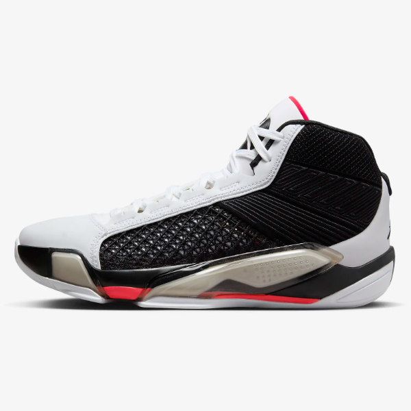 

Кроссовки Nike Air Jordan XXXVIII PF «Фундаментальный» (DZ3355-106) Ускоренная доставка, White / siren red, Nike Air