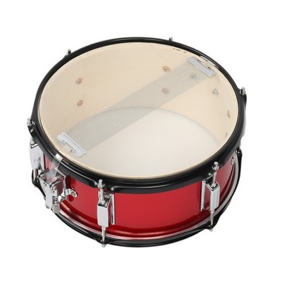 12" MARCHING SNARE DRUM SET RED W/ STICKS STRAP SCHOOL BAND PRACTICE
