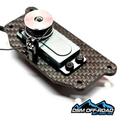 Carbon Fiber Inner Fender Servo Winch Mount for Traxxas TRX4/TRX6 TRX-4/TRX-6