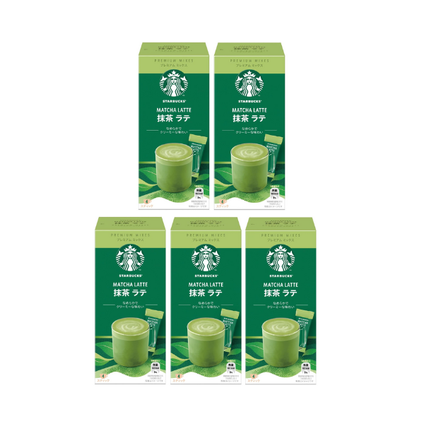 Starbucks Premium Green Tea Latte 24g &times; 4sticks 3/6/10boxes Matcha Nestle Japan
