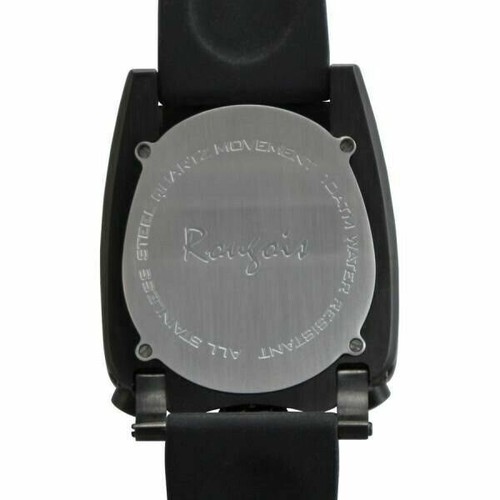 Pre-owned Rougois Black & Red  Rocket Watch - Rocket-blkred