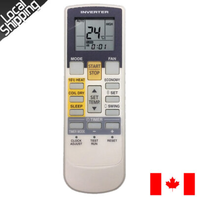Air Conditioner Remote Control Fujitsu AR-RAC1E, AR-RAC2E, AR-RAC3E
