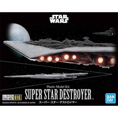 1/10000 Super Star Destroyer Star Wars Model Kit  USA Ship Authorized Seller