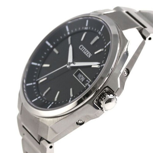 Pre-owned Citizen 2016 Model Attesa Eco-drive At6050-54e Men's Watch In Box