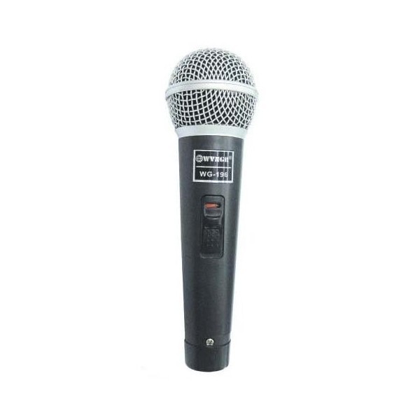 Microfono Professionale Dinamico WG-196 Con Filo Karaoke Conferenze hsb