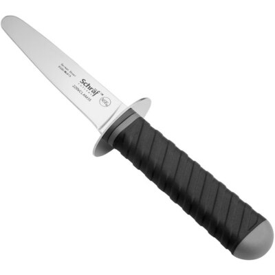 Schraf 3 1/4'' Clam Knife with Guard and TPRgrip Handle