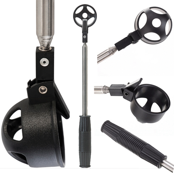 GOLF BALL RETRIEVER / 2 METRE TELESCOPIC EXTENDING GOLF BALL SCOOP / eBay