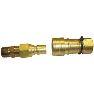 Quick Connector Fitting With 3/8 In. Mpt X 3/8 In. Fpt Ends | Heater Gas Male