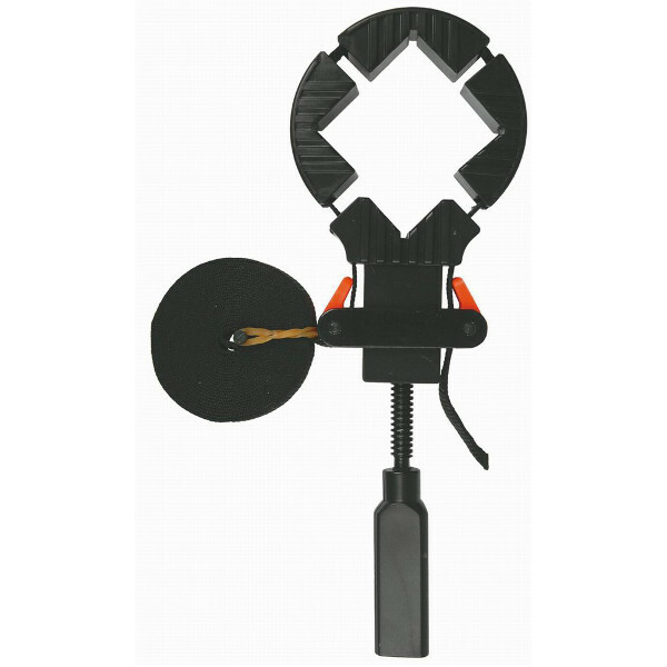 4 meter Bandspanner mit 4 Spannecken Spannhilfe Rahmenspanner Zwinge Nylongurt
