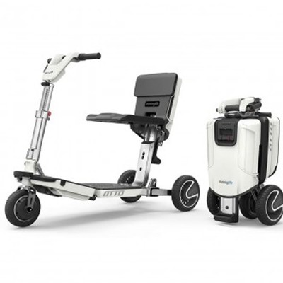 ATTO Deluxe FOLDING Lightweight Mobility Scooter New Moving Life Technology