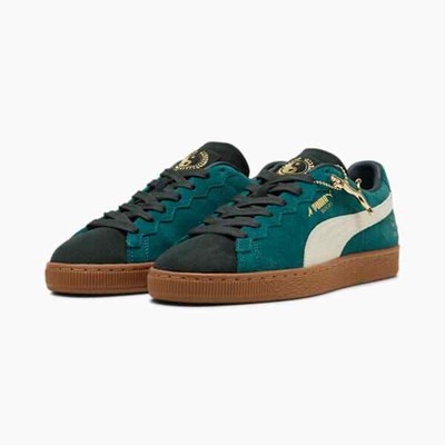 Puma x Staple Suede Malachite-Alpine Snow 393542-01 Sneaker with Box Men Us11