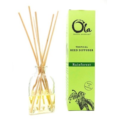 Ola Tropical Apothecary Rainforest Scented Reed Diffuser - 2 Fl Fl Oz