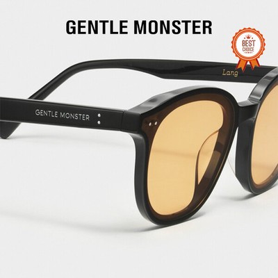 Pre-owned Gentle Monster [] Lang 01 (or) Sunglasses Jung Ji-hoon (rain) Wear Korean Brand In Orange