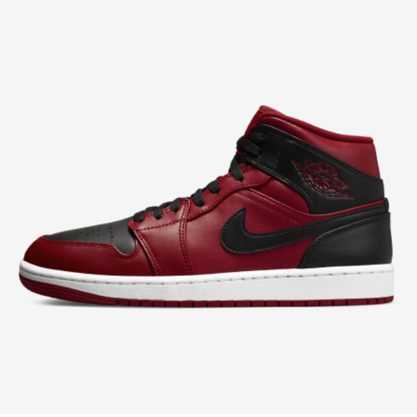 

Баскетбольные кроссовки Nike Air Jordan 1 Mid «Reverse Bred» — 554724 660 Expeditedship, Gym red / black, Nike Air Jordan 1 Mid