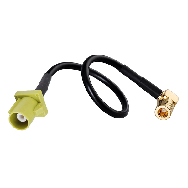 Satellite Radio Antenna Adapter Fakra Curry Code K Male to SMB RA Pigtail Cable