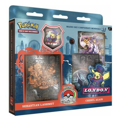 POKEMON GCC MAZZI LOTTA WORLD CHAMPIONS (ASSORTITO) NINTENDO GIOCO DI CARTE
