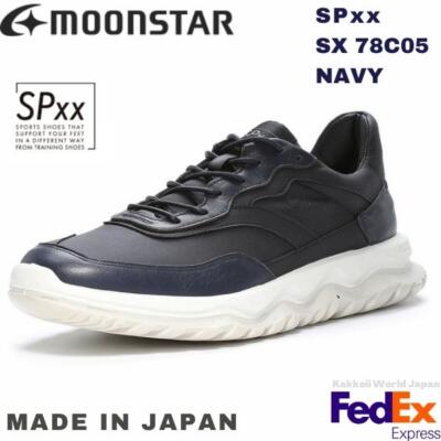 MOONSTAR Sport Style Shoes SPxx SX 78C05 NAVY MADE IN JAPAN UNISEX NEW!!