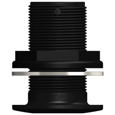 TruDesign Skin Fitting 1-1/2 inch BSP Thread Black