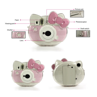 Protect Camera Bag Case Cover For Fujifilm Fuji Instant Instax Mini Hello Kitty