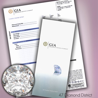 4.37ct. I-VVS2 Ex Cut Round Brilliant GIA Certified Diamond 10.52x10.57x6.50mm