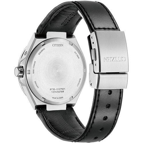 Pre-owned Citizen Bu0060-09h [eco Drive Ring Solar Act Line Triple Calendar Moon Phase]