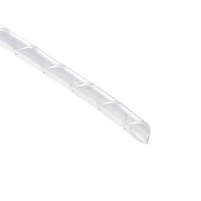 Hellermann Tyton 1N9C Spiralwrap.125'' Diameter, PA6, Natural, 100ft Reel